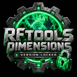 RFToolsDimensions Version Locked logo