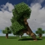 Realistic Tree Chopping logo