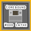 Corebound Wood Lathe logo
