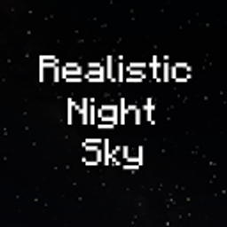Realistic Night Sky logo