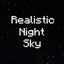 Realistic Night Sky logo