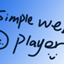 simple web player logo