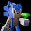The Blue Blur logo