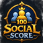 WOW Social Score logo
