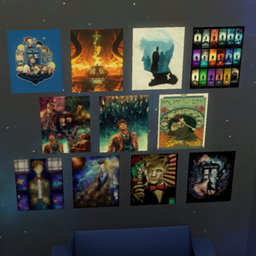 Doctor Who Posters: The Doctor Collection logo