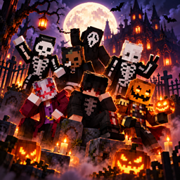 Scoopy scary skeleton logo