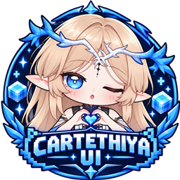 Cartethiya ui - Anime girl  animated ui project image