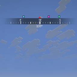 GUI Compass - Locator Bar integrated logo