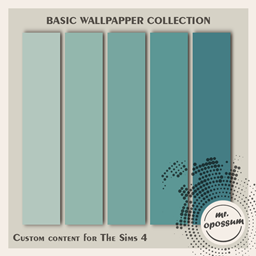 mr.opossum - ocean blue palette logo