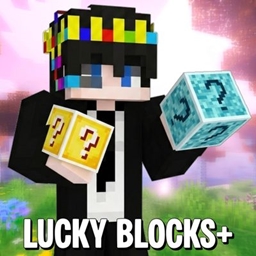 Lucky Blocks+ Addon: 35 Random Rewards logo
