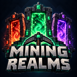Mining Realms logo