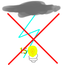 Destroy Light Blocks from Lightning logo