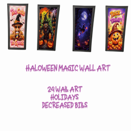 Halloween Magic Wall Art logo