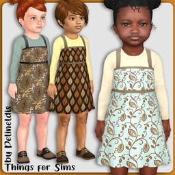 Toddler Autumn Pinafore logo