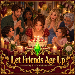 Let Friends Age Up by LittleMsSam - Tradução PTBR logo