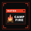 Hated Campfire logo