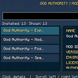 God Authority · Mod Inspector logo