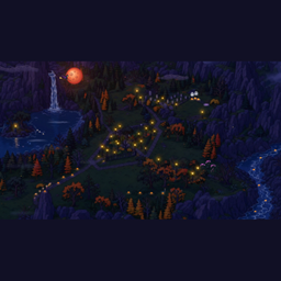 Forgotten Hollow - Cartoon Worlds Animated Halloween Edition - The Sims ...