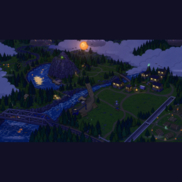 Moonwood Mill - Cartoon Worlds Animated Halloween Edition - The Sims 4 ...