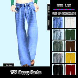 C / Y2K Baggy Pants [10 Swatches] logo