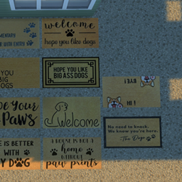 Doggie Welcome Mat Collection logo