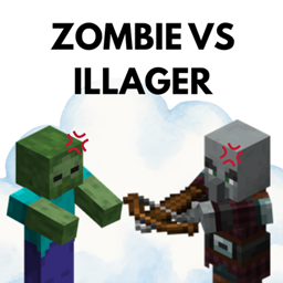 Zombie Vs Illager logo