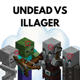 Undead Vs Illager logo