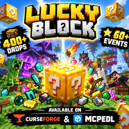 Lucky block:mc-ustasi logo