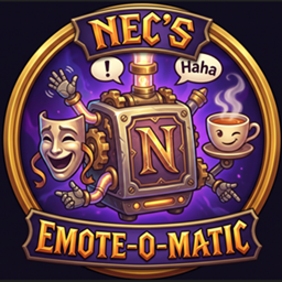 Nec's Emote-o-Matic logo