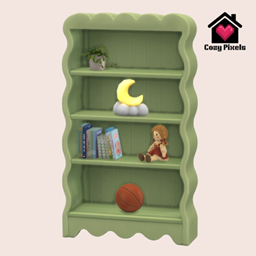 Curved Bookshelf