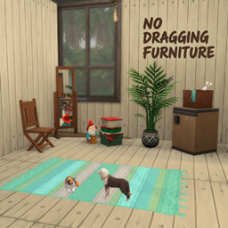 No Dragging Furniture logo