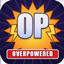 Overpowered powers logo