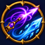 Wand & Frostbolt logo