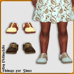 Toddler Autumn Lace Ups Shoes logo
