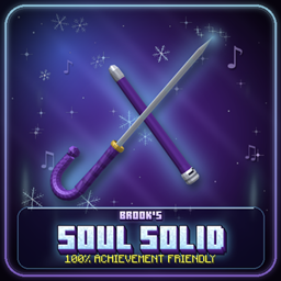 Brook's Soul Solid Cane (Achievement Friendly) logo