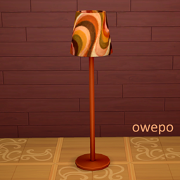Retro Pattern Floor Lamp logo