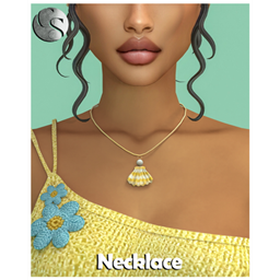 CAMUFLAJE - Love and Lemons Collection - Shell Necklace (2025) logo