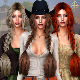 Aurum - Zoi hairstyle pack (4 styles) project image