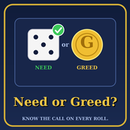 Need or Greed? logo