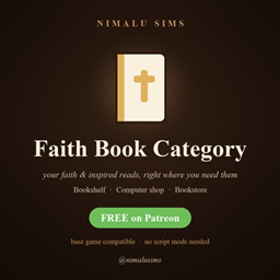 Faith Book Category by Nimalu Sims logo