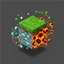 Block Shuffle | Walk on the block to Shuffle it! logo
