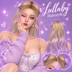 USAGI - Lullaby Hair - Back logo