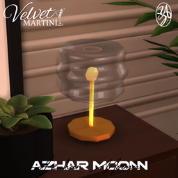 [AZHARMOONN] Velvet Martini Collection Table Lamp logo