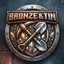 bronze and tin pro logo