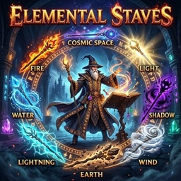 Elemental Staves project image