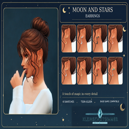 Moon and Stars Earrings logo