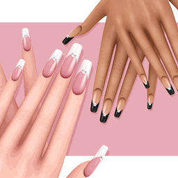 Gemstone French Nails project image