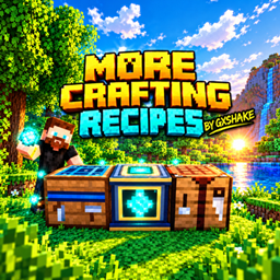 MoreCraftingRecipes_By GxShake logo