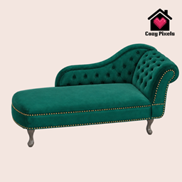 Tufted Lounge Chair [CozyPixels]