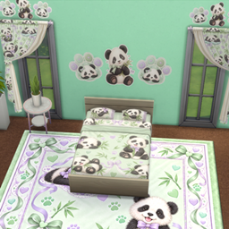 Pastel Panda Dreams Bedroom Collection project image